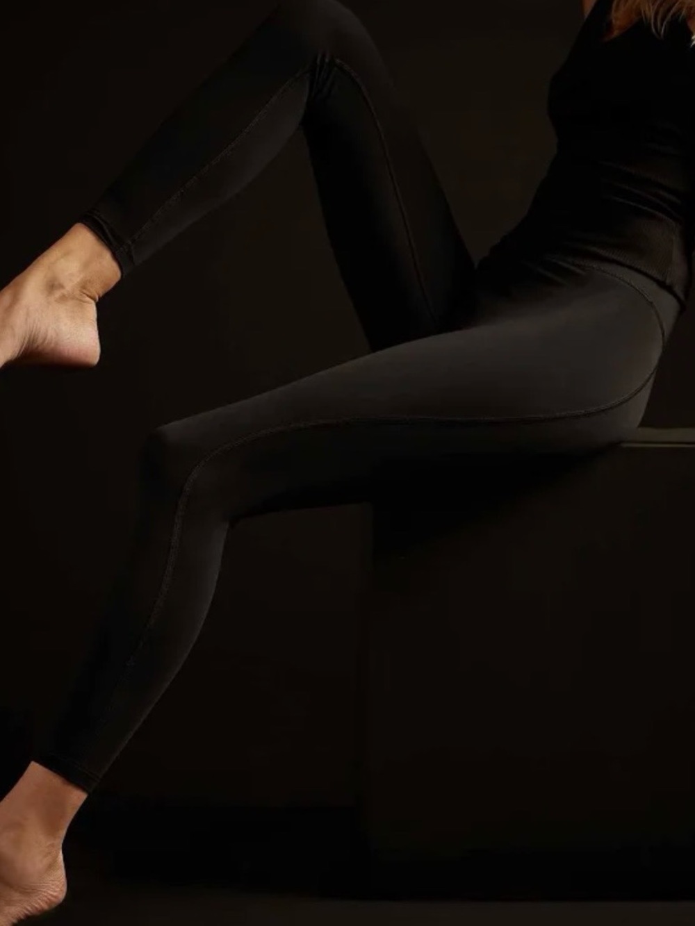 James Perse Performance Leggings Yosemite Black size 1 (s/m)